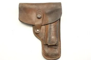 Ww2 Pistolenholster, originale Luftwaffenbraune Pistolentasche