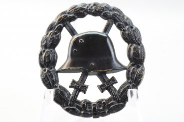 Wound Badge for the Army and Colonial Troops 1918, black pierced