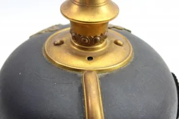 Pickelhaube für Mannschaften im 1. Hannoverschen Infanterie-Regiment Nr. 77  