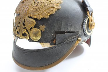 Spiked helmet for men in the 1st Hanoverian Infantry Regiment No. 77