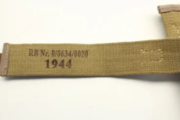 DAK Wehrmacht weaving belt belt 1944 with RB number