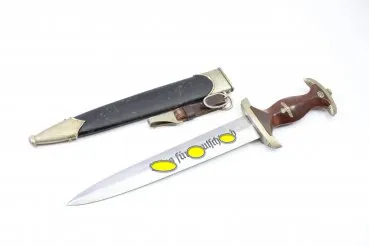 NSKK / SA Service dagger with the group stamp SA for Saxony Malsch & Ambronn Steinbach