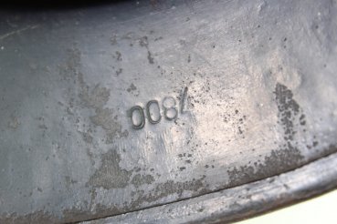 Wehrmacht Stahlhelm M40 dunkelblau Rauhtarn Hersteller SE - hkp66 Sächsische Emailier- und Stanzwerke A.G