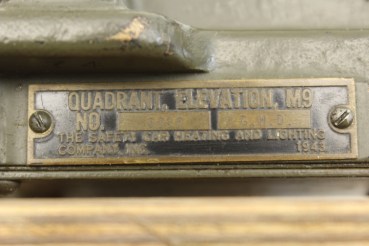 ww2 US protractor quadrant M9 1943 quadrant