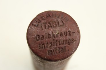 Wehrmacht Gelbkreuzentgiftungsmittel Verpackung Losantin Tabletten