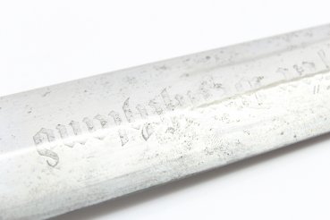 SA  Dienstdolch, Dolch im Fundzustand Hersteller RZM M7/13
