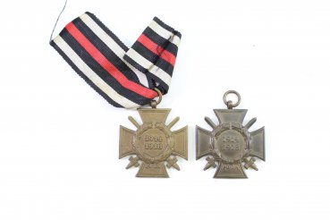 Preview: 2 pieces Cross of Honour for Front Fighters 1914-1918 with manufacturer