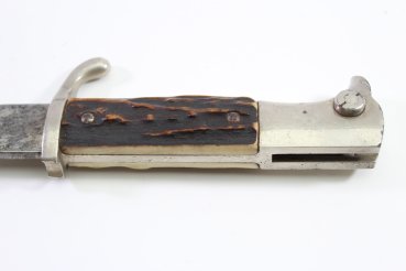 Preview: Wehrmacht Extra-Seitengewehr mit Hirschhorngriffschalen K98