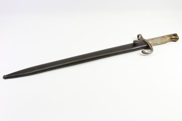 Preview: Argentinien, Bajonett Modell 1891 mit Messinggriff, Hersteller Weyersberg m. Plisterschliff