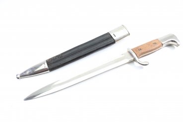 Preview: Deutsches Seitengewehr Sägerücken  Bajonett SG14 W14 – Einheit 45.R.E.2. 212