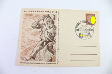 Postcard set of 27 Stamp Day postcards