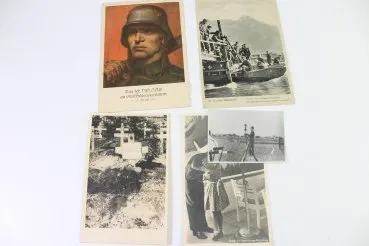 Ww2 Konvolut 13 Postkarten z.b. Tag der NSDAP im Generalgouvernement 1941