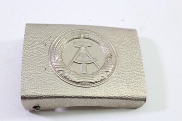 Preview: DDR - Nationale Volksarmee Koppelschloss Eisen vernickelt