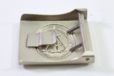 Preview: DDR - Nationale Volksarmee Koppelschloss Eisen vernickelt