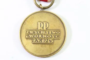 ww2 Polish Medal for Victory and Freedom 1945, Poland