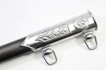 NVA Offiziersdolch der Landstreitkräfte, NVA DDR Dolch LA / LU mit Gehänge