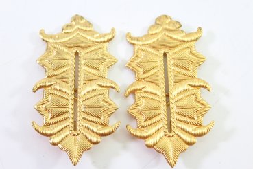 Preview: DDR NVA Ärmelpatten für Generalsuniformen u. Kragenspiegel Landstreitkräfte NVA General