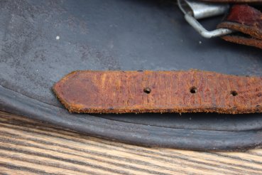 Wehrmacht Stahlhelm M40 dunkelblau Rauhtarn Hersteller SE - hkp66 Sächsische Emailier- und Stanzwerke A.G