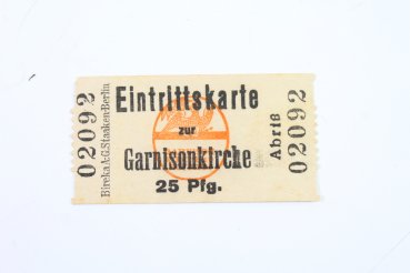 Tickets for the Third Reich tour with the first German railway