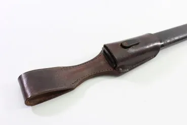 Belt loop and scabbard for the German Wehrmacht bayonet for the K98 carbine WW2