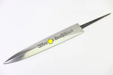 Klinge für SA Dolch noch mit Plisterschliff, Hersteller ED. Wüsthoff Solingen