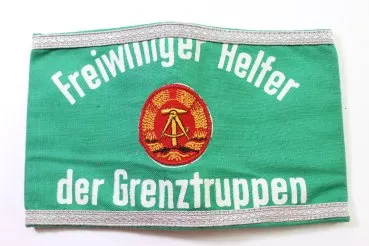 DDR Armbinde Helfer der Volkspolizei freiwilliger Helfer