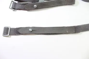 5x Original DDR NVA Rödelriemen - Packriemen grau unbenutzt