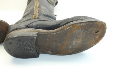 ww2 German Luftwaffe pilot's boots for flight crews, Rheinmetall and RB number