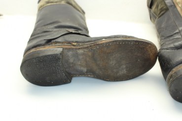 ww2 German Luftwaffe pilot's boots for flight crews, Rheinmetall and RB number