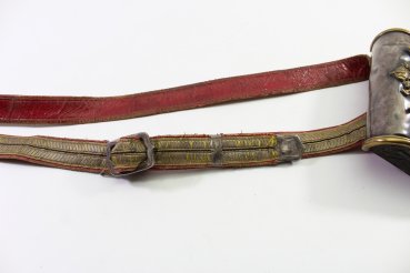 Österreich-Ungarn - Kartuschkasten für Offiziere für berittene Truppen. Gest. Hoflieferant Altenburg