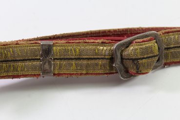 Österreich-Ungarn - Kartuschkasten für Offiziere für berittene Truppen. Gest. Hoflieferant Altenburg