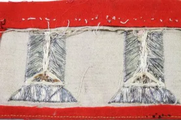 Wehrmacht Heer Ärmelaufschlag für den Waffenrock mit 2 Patten für Generale