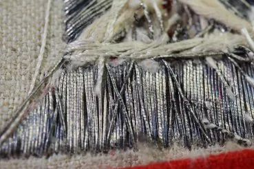 Wehrmacht Heer Ärmelaufschlag für den Waffenrock mit 2 Patten für Generale
