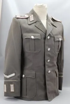 Frühe NVA / DDR Uniformjacke Wachregiment „Feliks Dzierzynski“ Stasi Offiziersschüler im 4 Studienjahr