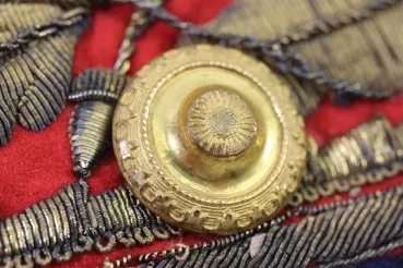 Ärmelaufschlag eines Generals für einen Sachsen Parade Waffenrock