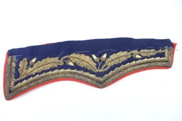 General Schöße Taschenklappen bzw  Schoßtaschenleisten  – Patten - für den Waffenrock um 1900