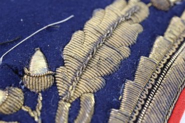 General Schöße pocket flaps or lap pocket strips – flaps – for the tunic around 1900