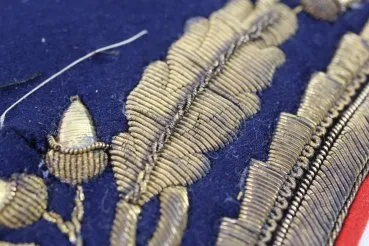 General Schöße Taschenklappen bzw  Schoßtaschenleisten  – Patten - für den Waffenrock um 1900