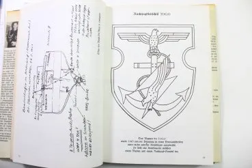 Sleeve insignia of the night fighter lead ship NJL Togo Kriegsmarine