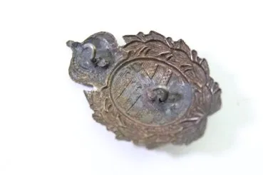 Helmet crest, Saxony coat of arms for the shako star for enlisted men in the Saxon Jäger Battalion