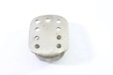 Kaiserreich, silberfarbener Schoßknopf, ca. 21 mm
