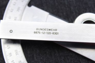 Bundeswehr Rechenscheibe, Berechnungskreis KD 140, BW