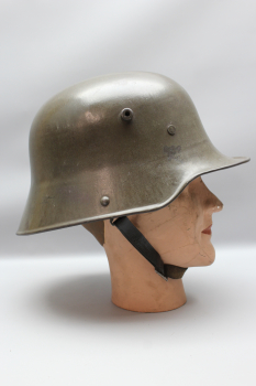 Preview: Deutsche Reich 1. Weltkrieg Stahlhelm M 16 ET 66 im Super Zustand
