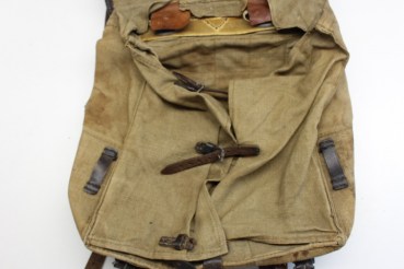 WW2 Wehrmacht knapsack so-called monkey with manufacturer