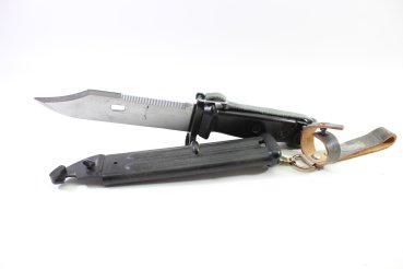 Preview: DDR Kampfmesser NVA Seitengewehr / Bajonett AK47 M59 für Gewehr Kalaschnikow