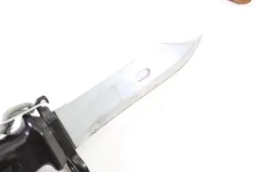 DDR Kampfmesser NVA Seitengewehr / Bajonett AK47 M59 für Gewehr Kalaschnikow