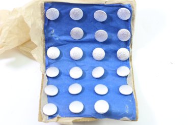 Preview: 22 Stück Offizier Knöpfe Uniform Durchmesser 12 mm