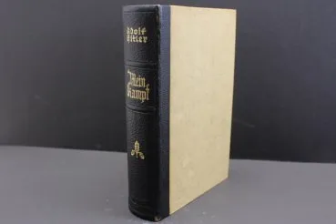 Historisches Buch Adolf Hitler Hochzeitsausgabe Stadt Delmenhorst 1943, Kriegsausgabe