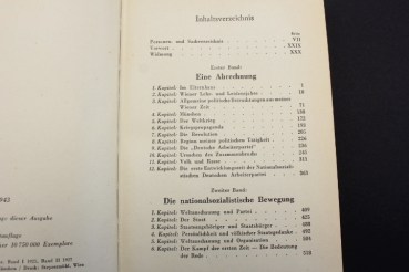 Historisches Buch Adolf Hitler Hochzeitsausgabe Stadt Delmenhorst 1943, Kriegsausgabe