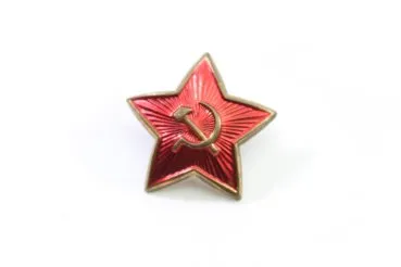Russland UDSSR Sowjetunion großer Mützenstern 35mm